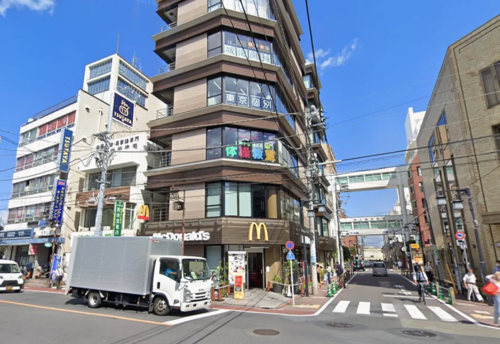 アーバンクラシックピラティス池上店の外観