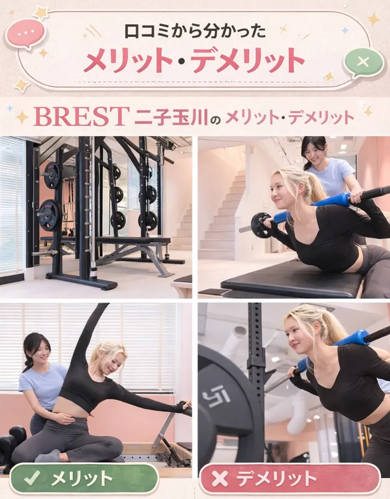 BREST 二子玉川の口コミから分かったメリット・デメリット