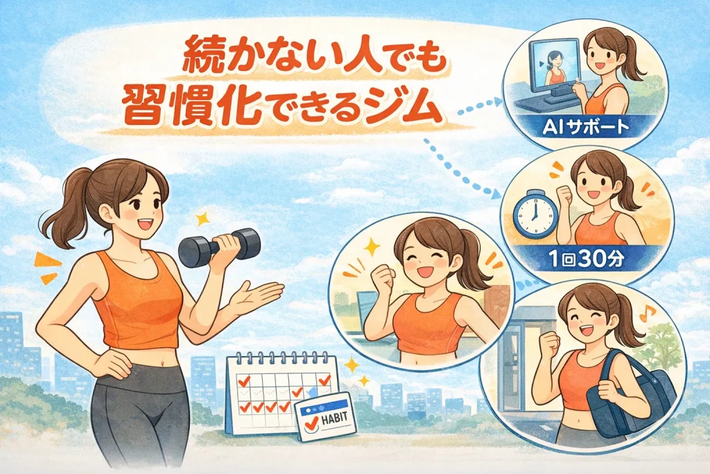 結論｜ファディー武蔵小杉は「続かない人でも習慣化できるよう設計されたジム」