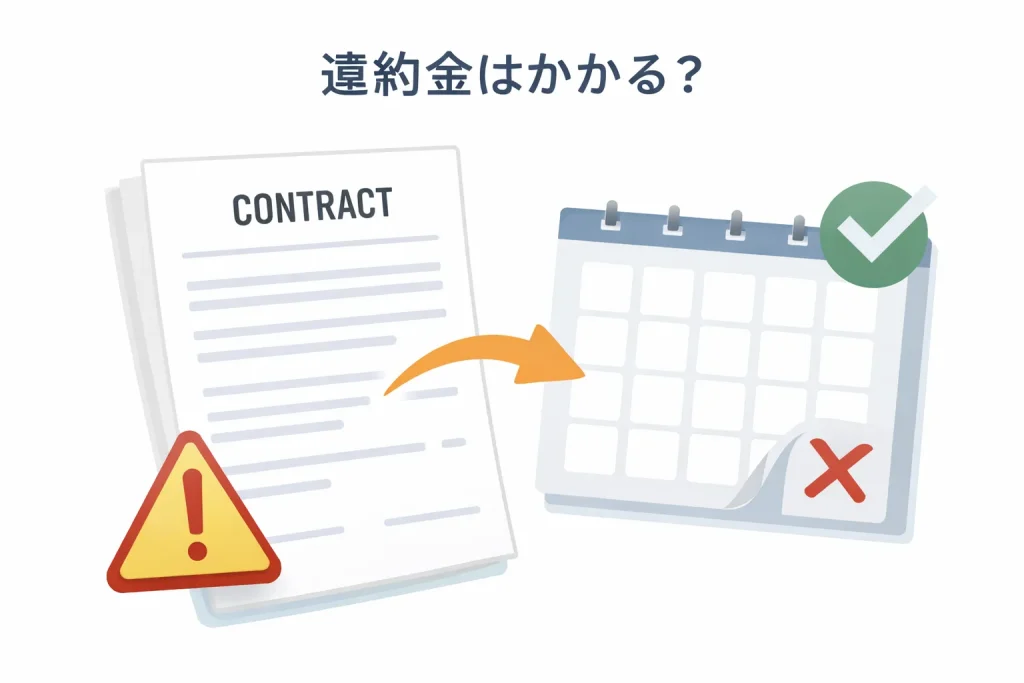 アーバンクラシックピラティスの違約金はかかる？