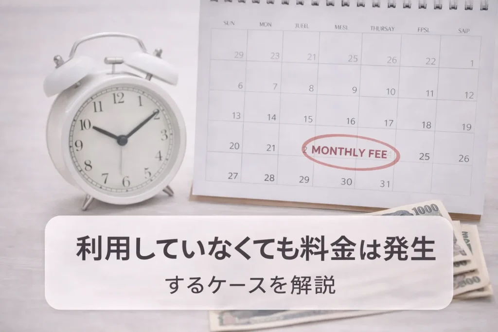 アーバンクラシックピラティスは利用しなくても料金はかかる